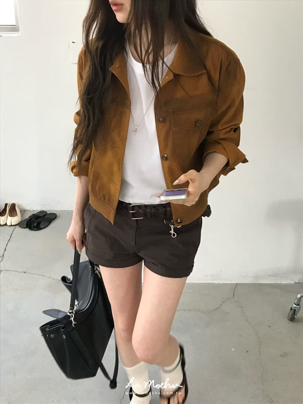 顯直腿迷你小短褲